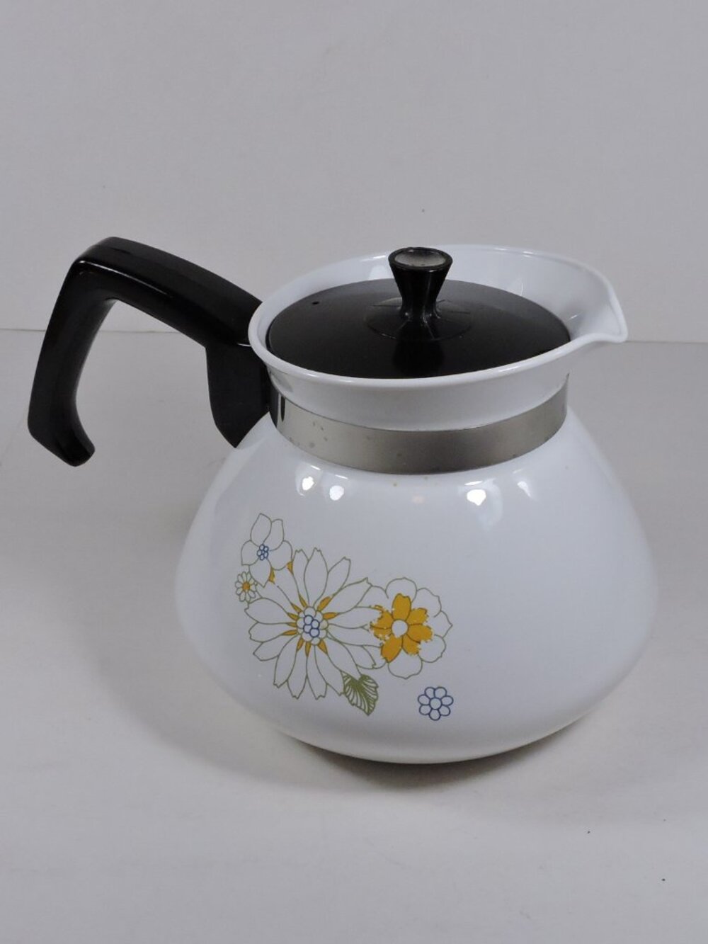 Corning Ware Tea Pot - 6 Cup Teapot - Vintage CorningWare